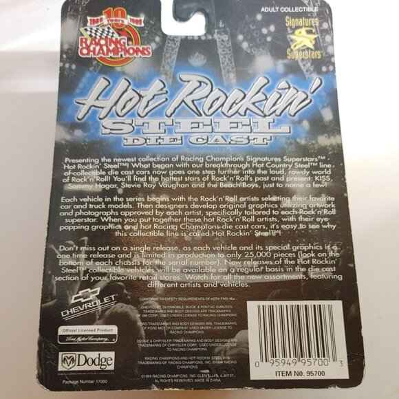 Racing Champion Signature Superstars KISS Cars. Set Of 3 Cars #1, #2, And #4 - Picture 3 of 7